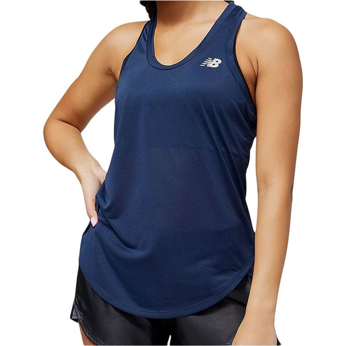 Tank Top Dames New Balance WT23220_NGO Blauw (S)