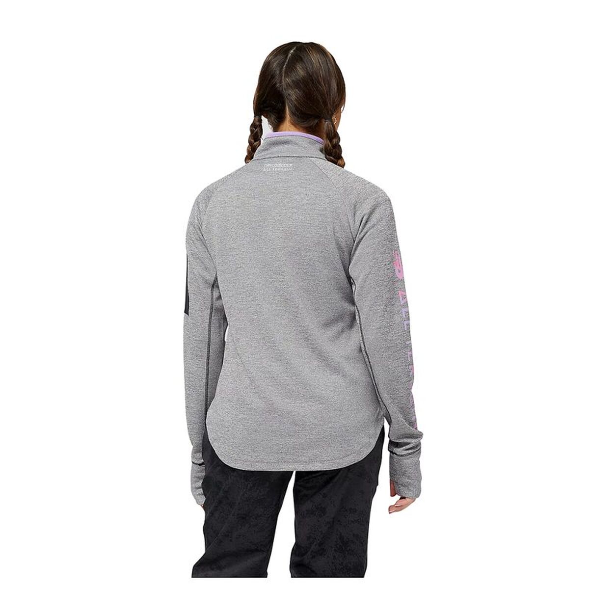 Womens Sweatshirt without Hood New Balance Impact Run AT
