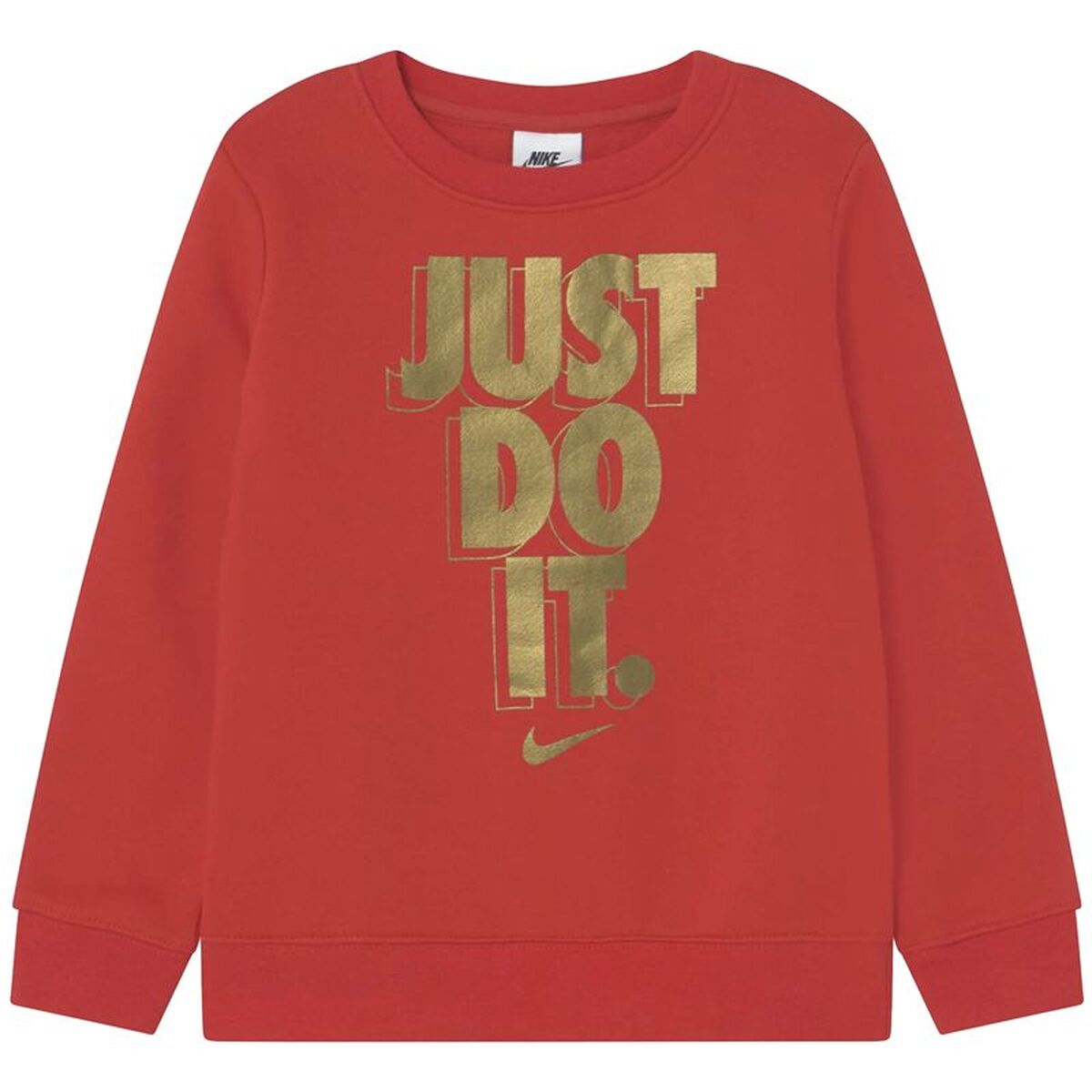 Sweatshirt zonder Capuchon voor Meisjes Nike Gifting Rood