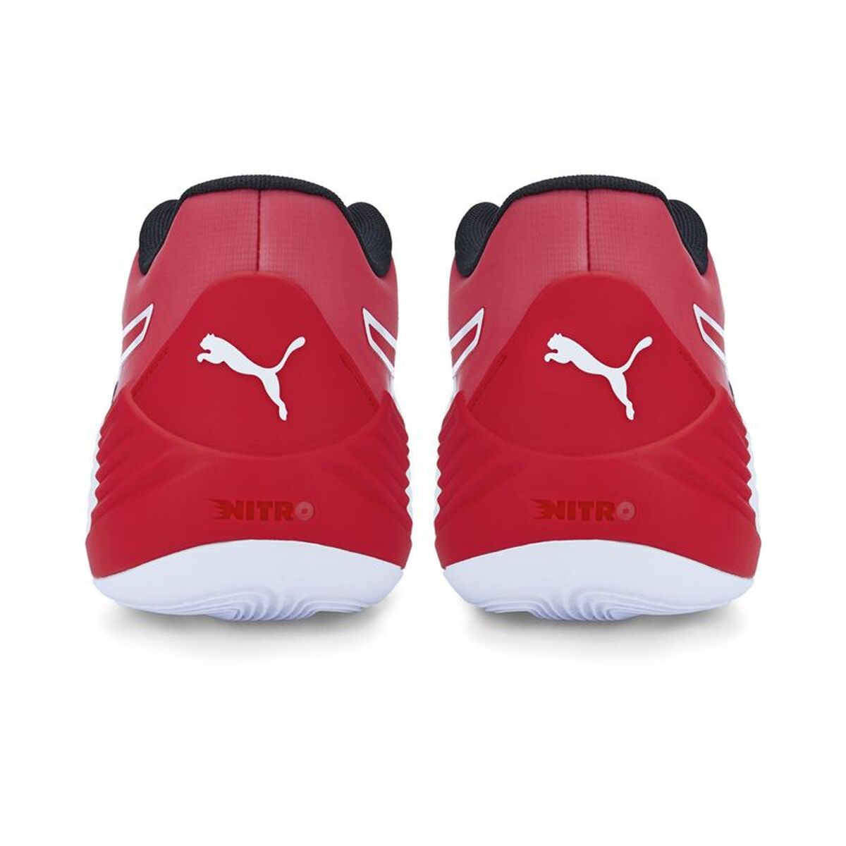 Basketbalschoenen voor Volwassenen Puma Fusion Nitro Team Wit
