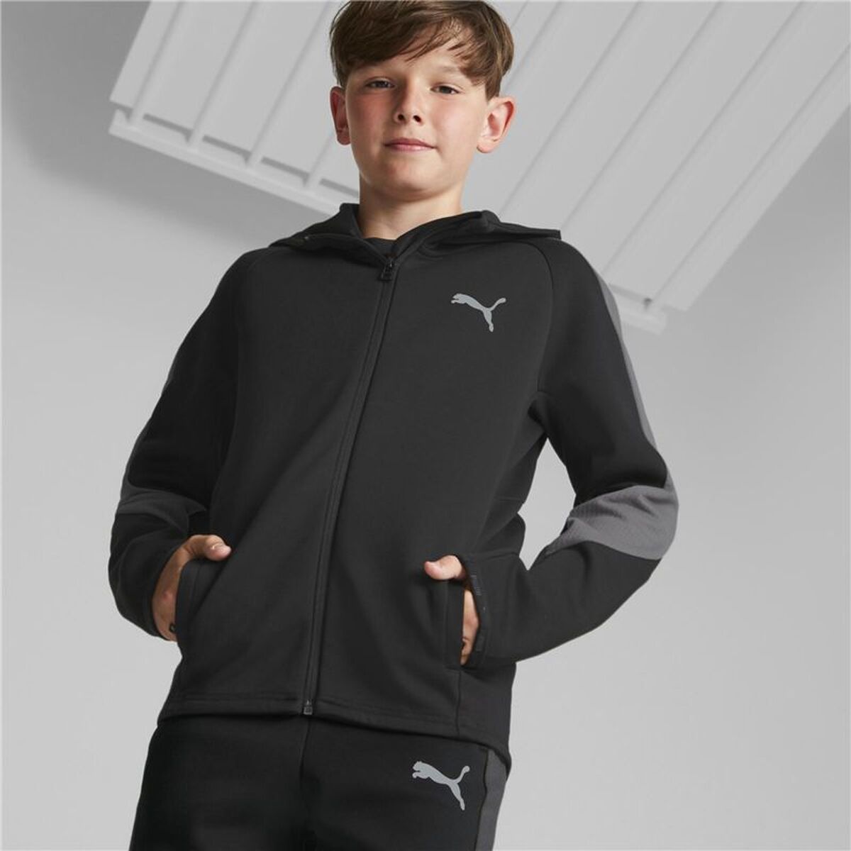 Children’s Sports Jacket Puma Evostripe