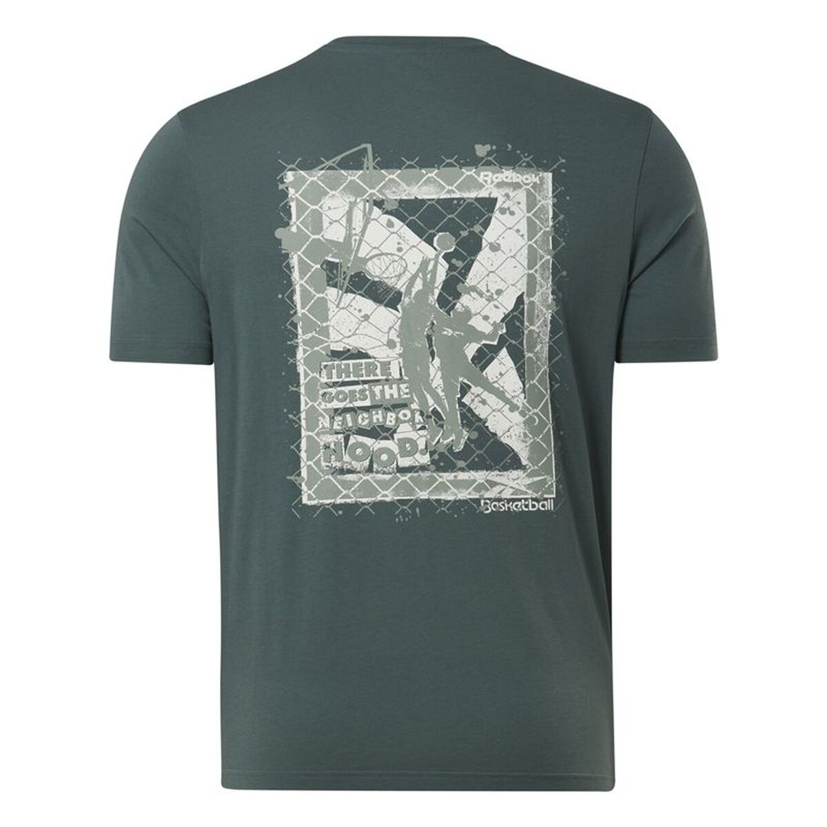 Mens Short Sleeve T-Shirt Reebok HM6253