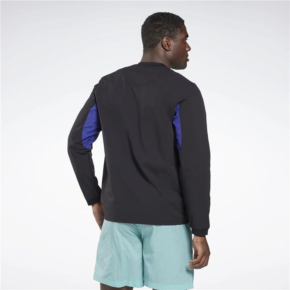 Heren-T-Shirt met Lange Mouwen Reebok Les Mills Zwart