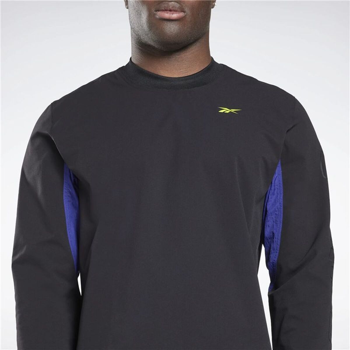 Heren-T-Shirt met Lange Mouwen Reebok Les Mills Zwart