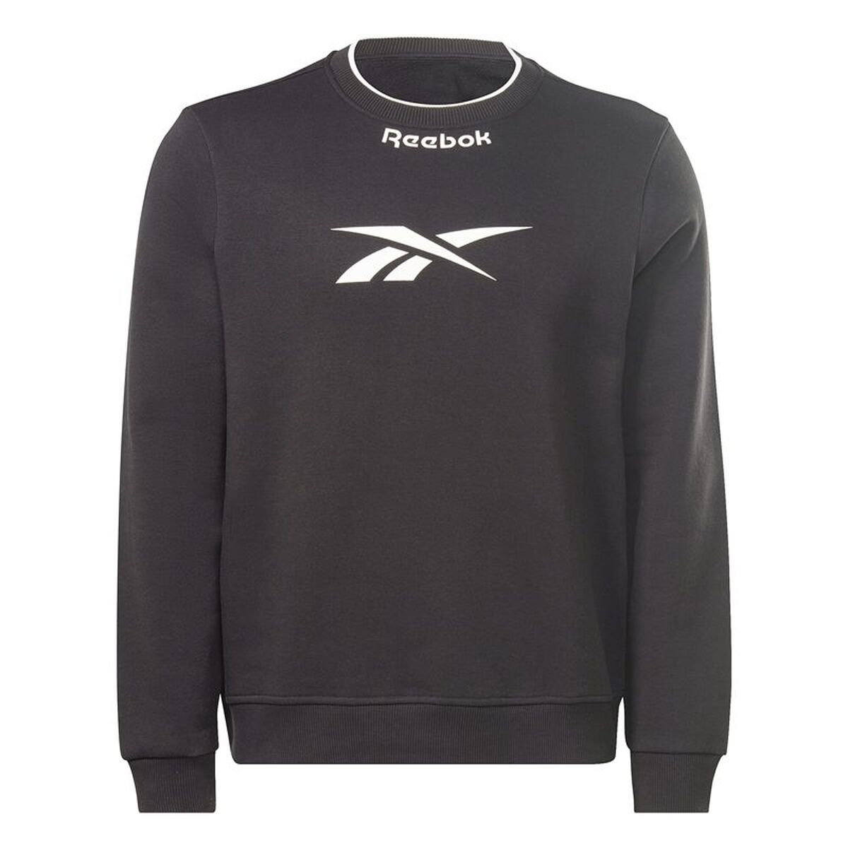 Herensweater zonder Capuchon Reebok RI Arch Logo Vector Crew Zwart