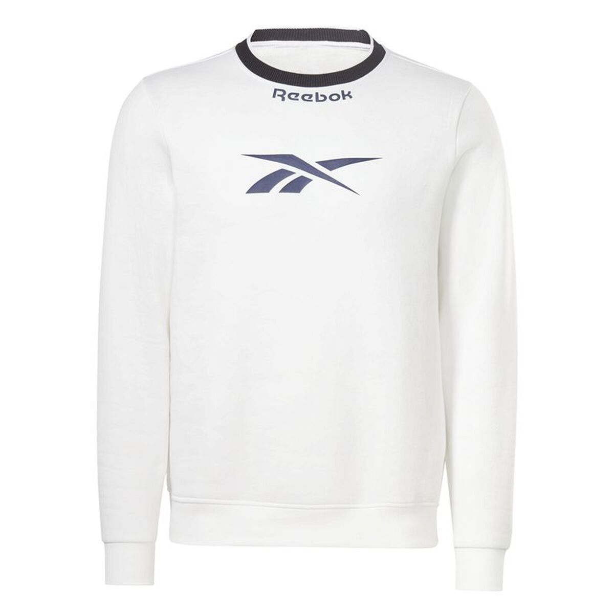 Herensweater zonder Capuchon Reebok Identity Arch Logo Fleece Wit