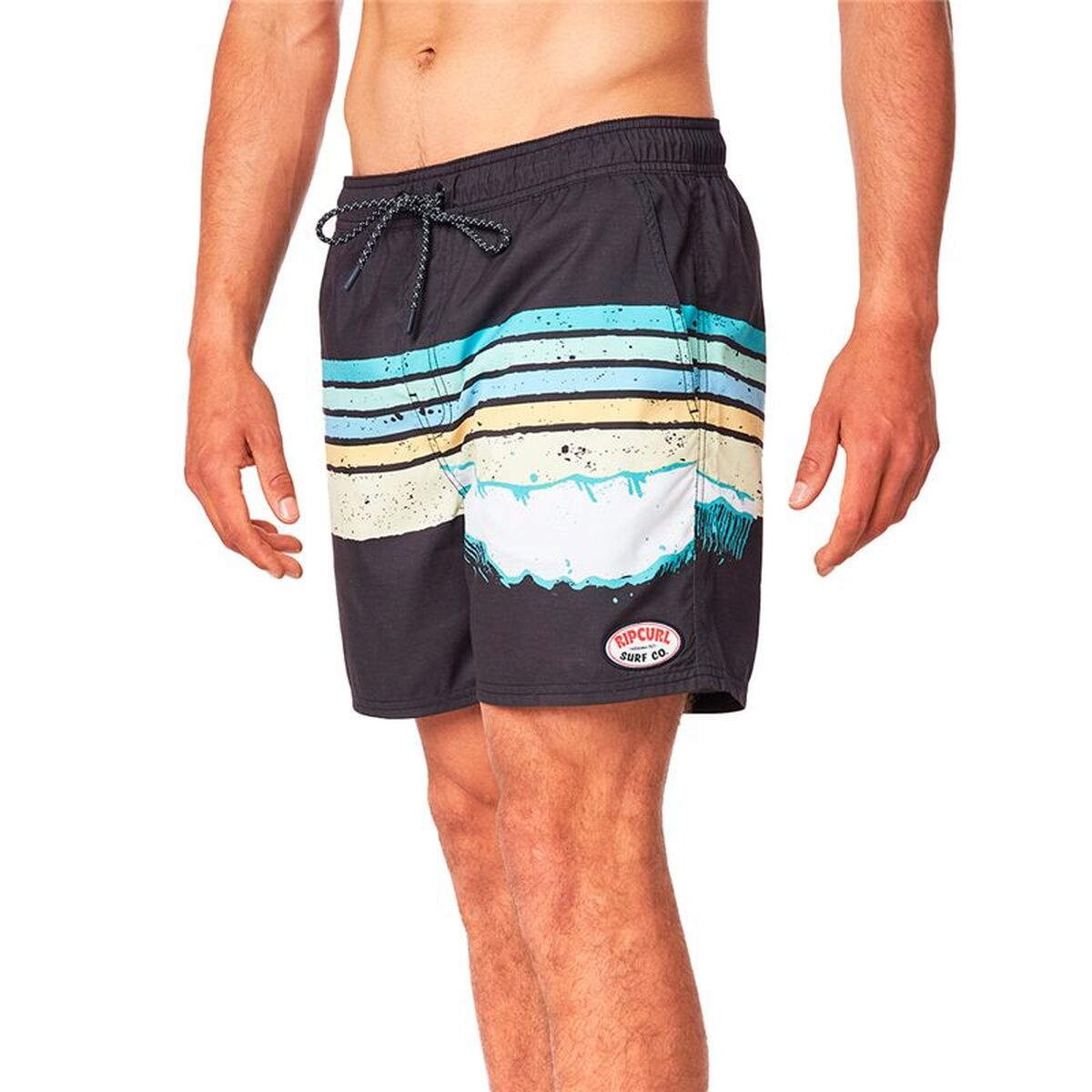 Herenzwembroek Rip Curl Framed Volley Zwart