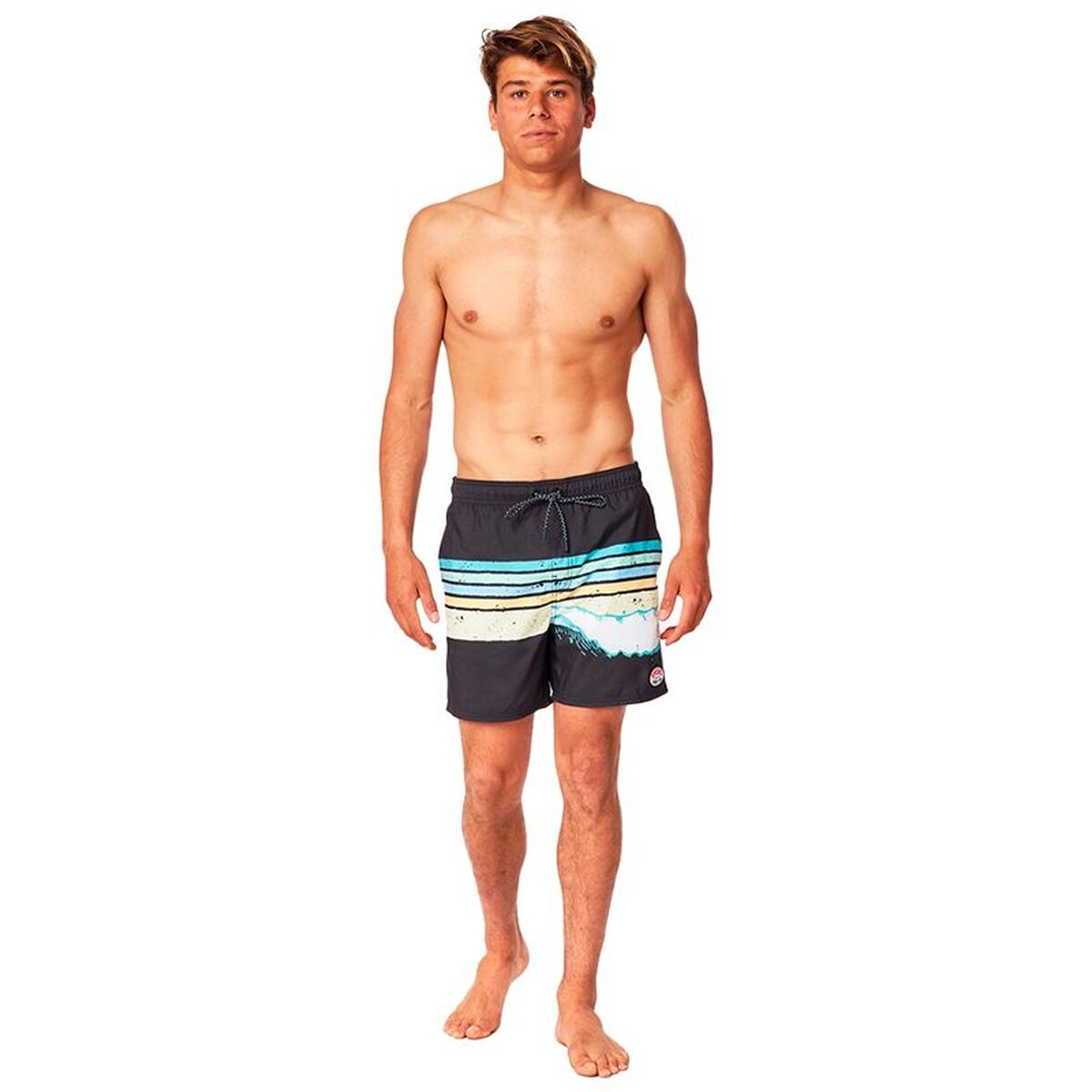 Herenzwembroek Rip Curl Framed Volley Zwart