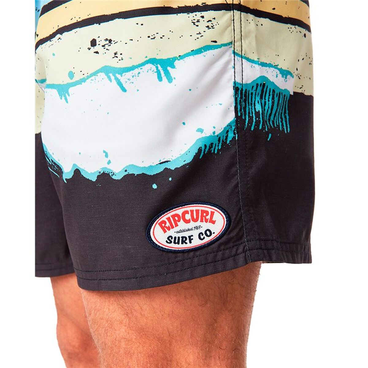Herenzwembroek Rip Curl Framed Volley Zwart