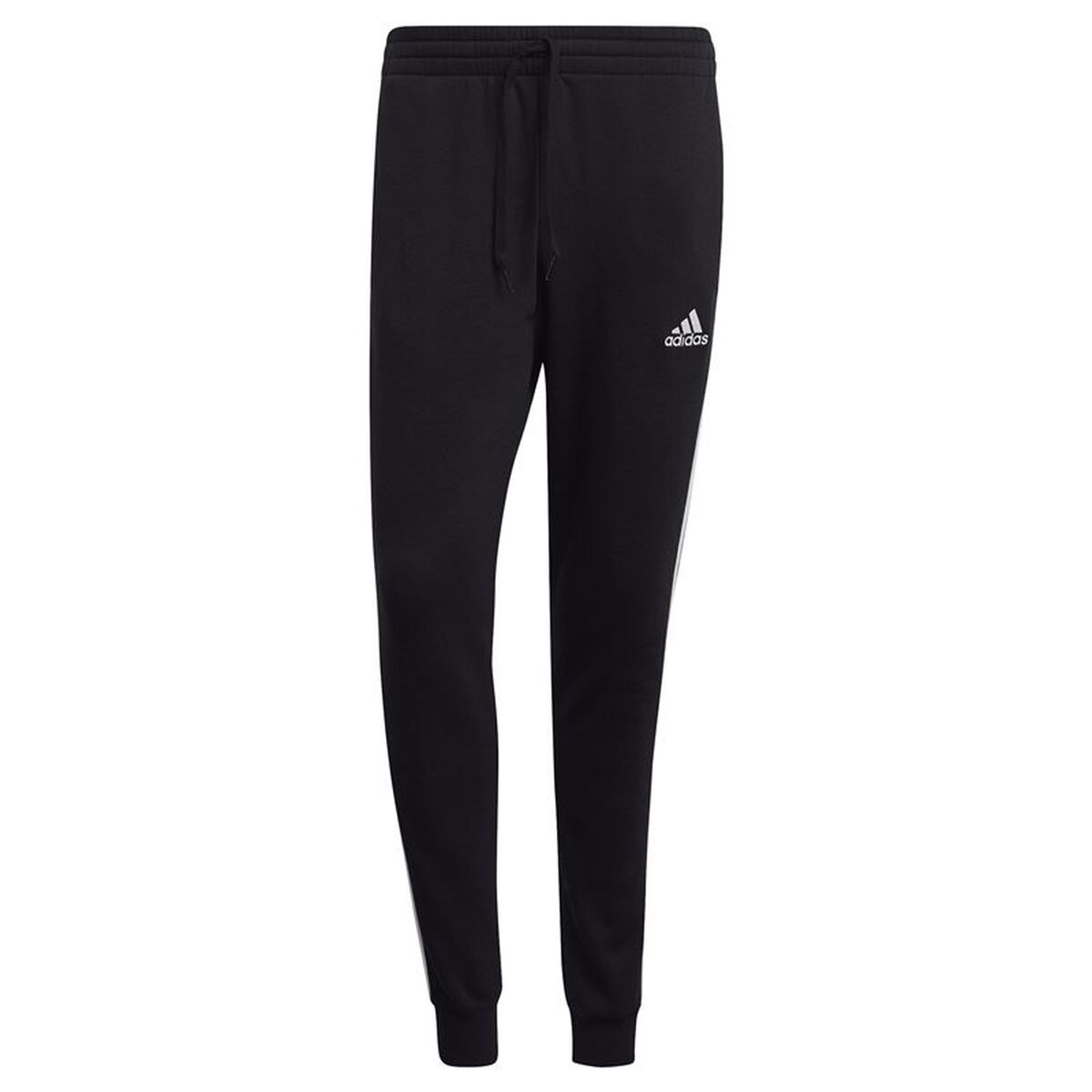 Lange sportbroek Adidas 3S Fl F Pt Zwart Mannen