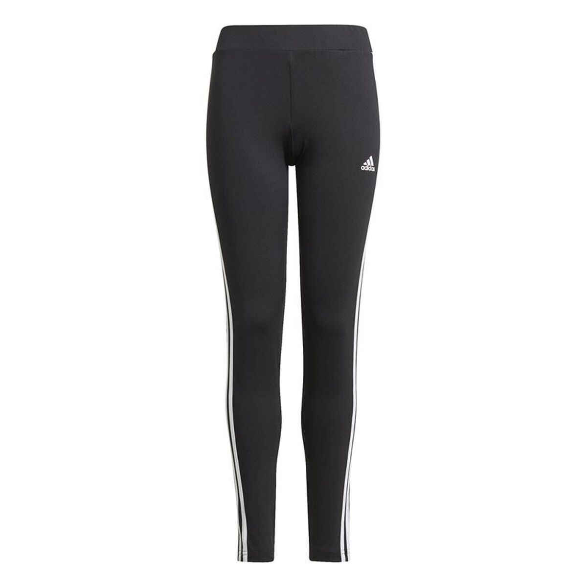 Sportleggings voor Kinderen Adidas Design 2 Move 3 Bandas Zwart