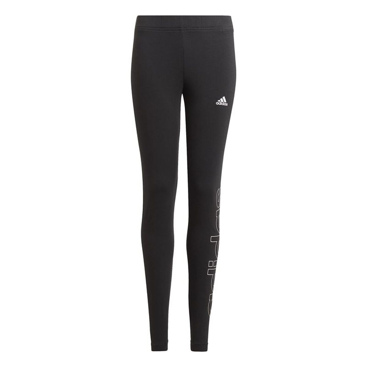 Sportleggings voor Kinderen Adidas Essentials Zwart