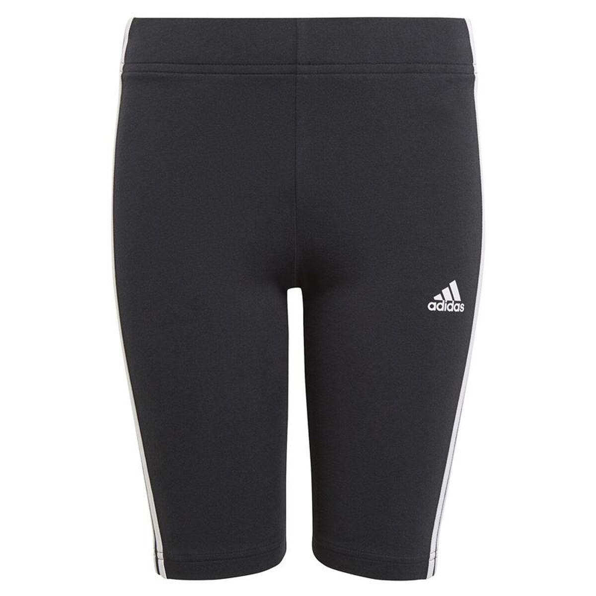 Sportleggings voor Kinderen Adidas Essentials 3 Bandas Zwart