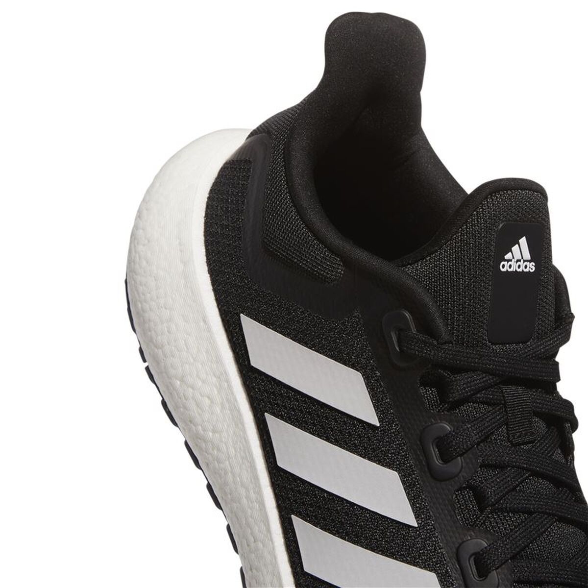 Hardloopschoenen voor Volwassenen Adidas Pureboost Zwart