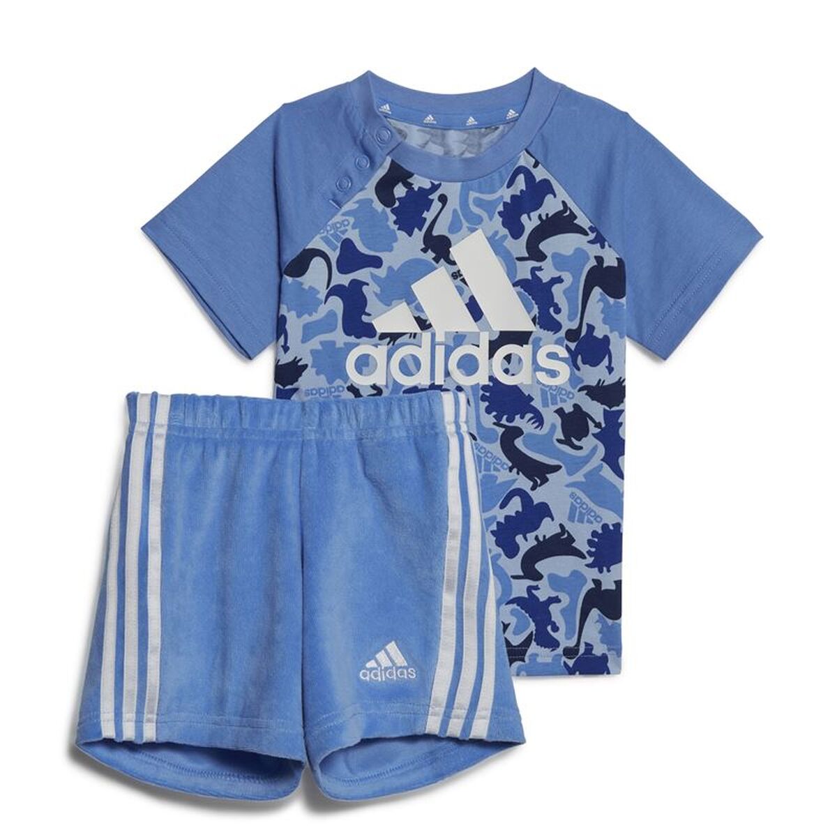 Sportoutfit voor kinderen Adidas Dino Camo Allover Print Multicolour