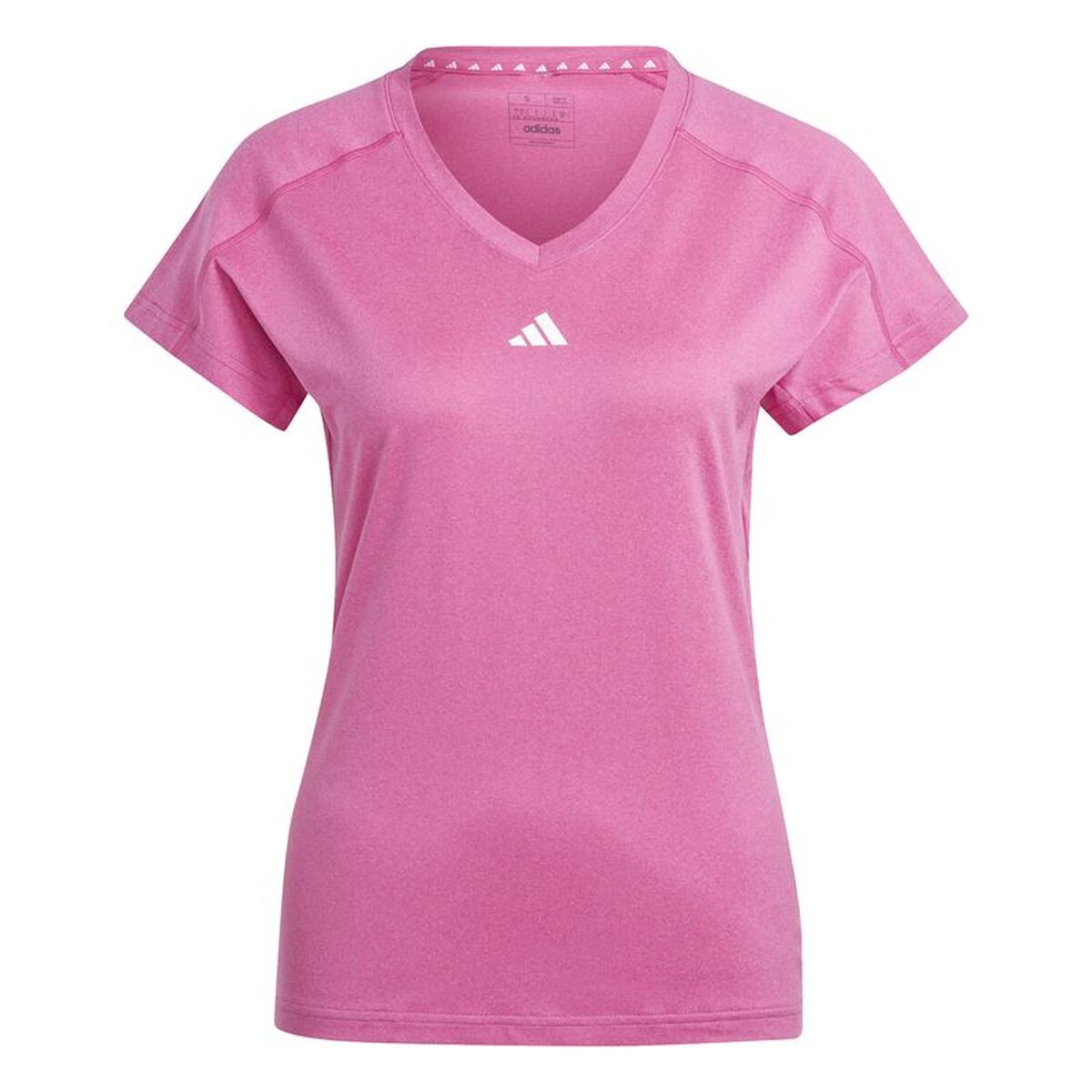 Dames-T-Shirt met Korte Mouwen Adidas HR7876 Roze (XS)