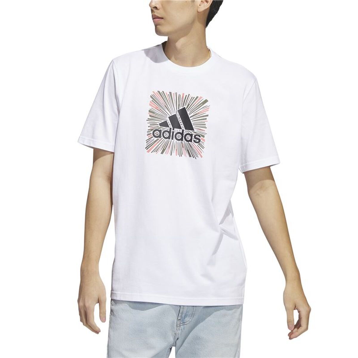 Mens Short Sleeve T-Shirt Adidas HR8071