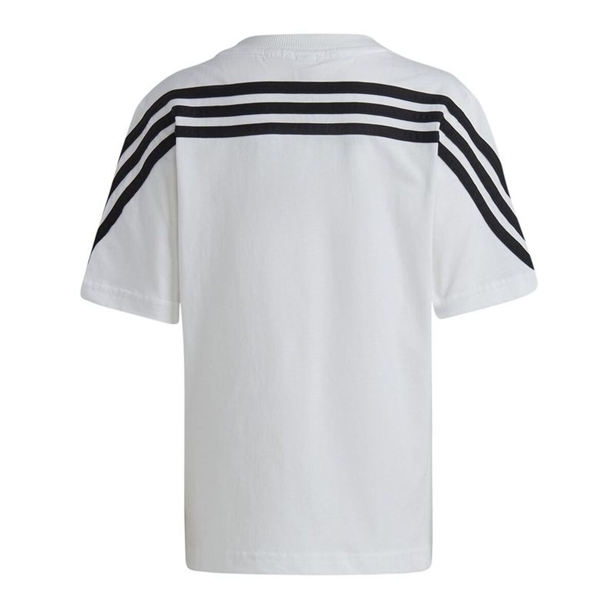 T-Shirt met Korte Mouwen voor kinderen Adidas Marvel Spider-Man Wit