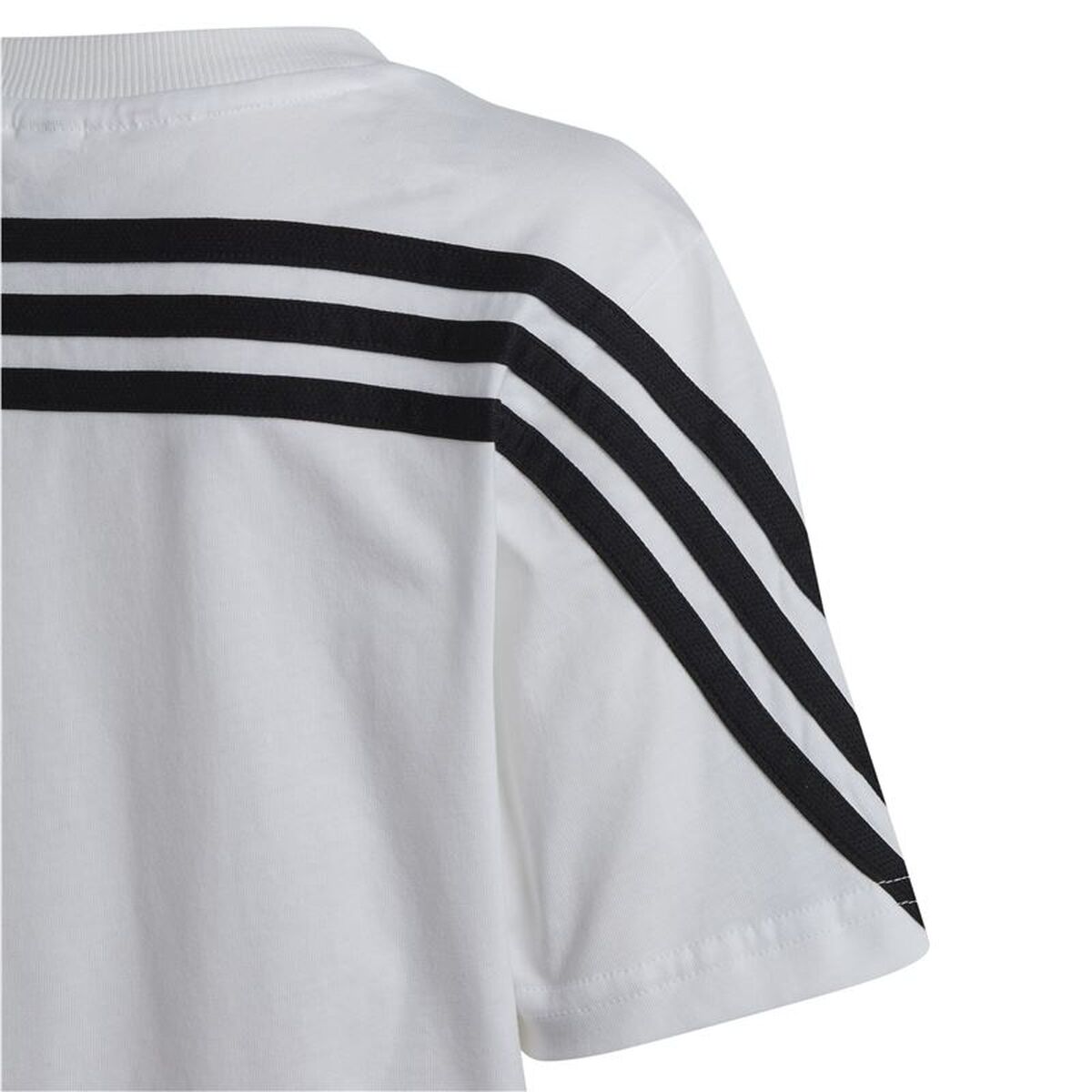 T-Shirt met Korte Mouwen voor kinderen Adidas Marvel Spider-Man Wit