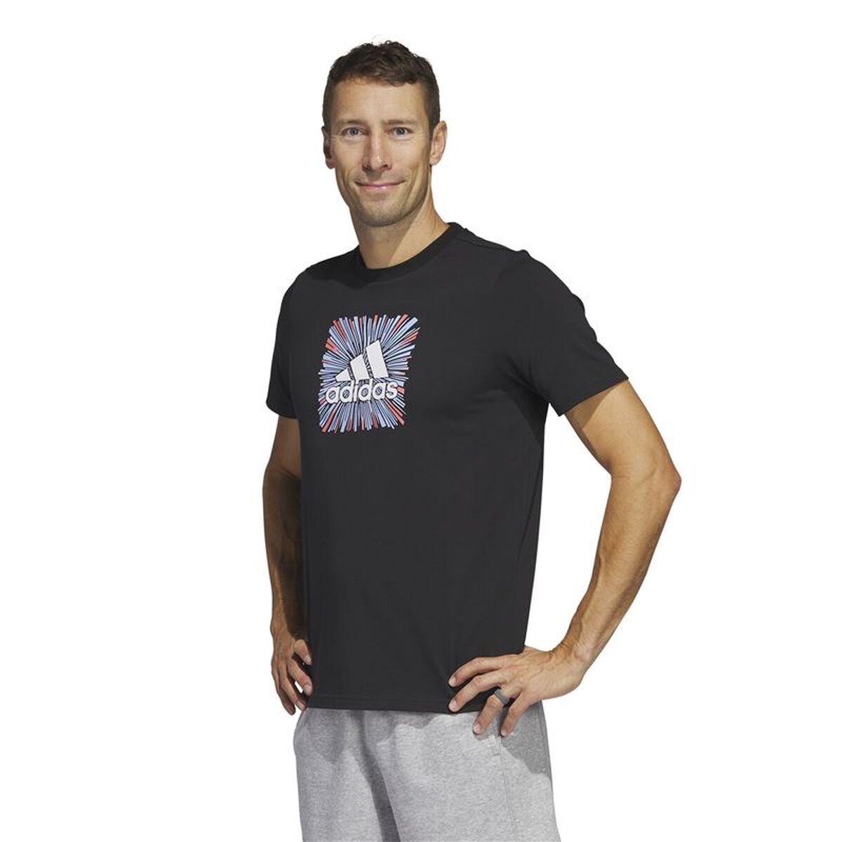 Mens Short Sleeve T-Shirt Adidas HS2533