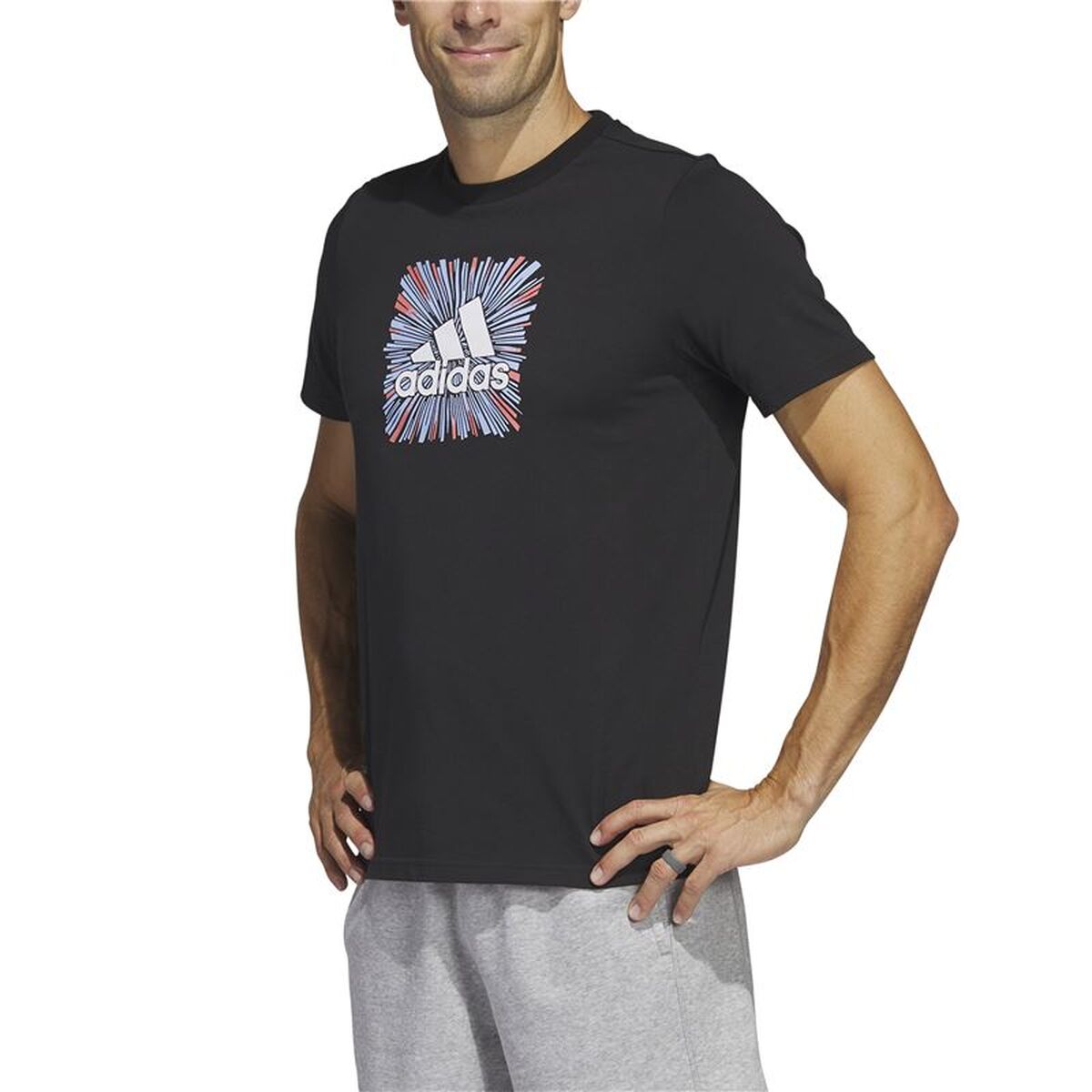 Mens Short Sleeve T-Shirt Adidas HS2533
