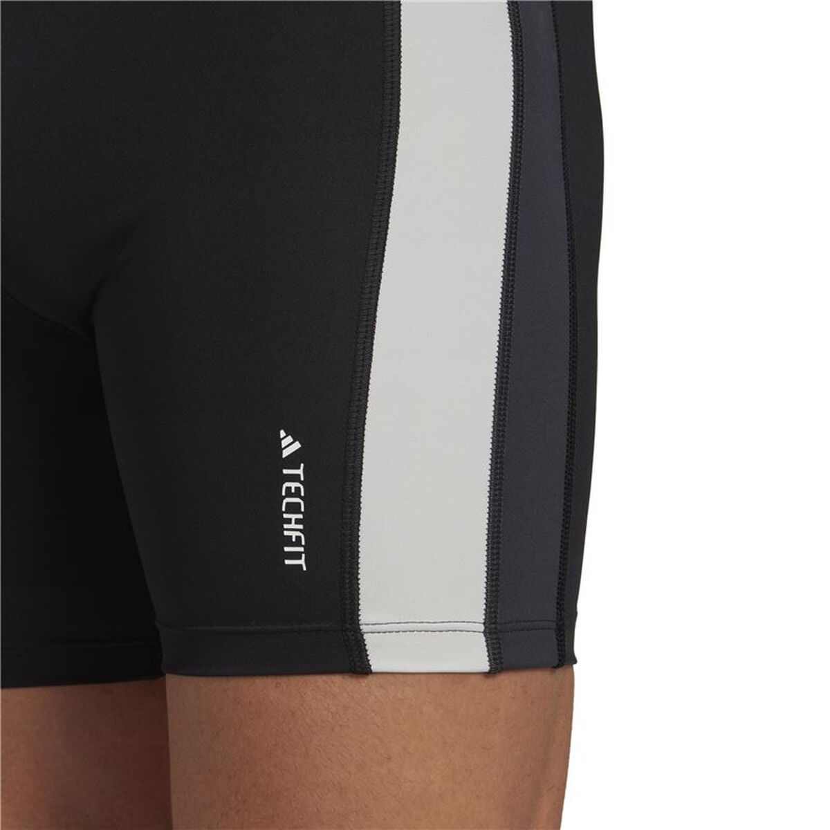 Sportleggings voor Heren Adidas Hyperglam Techfit Zwart