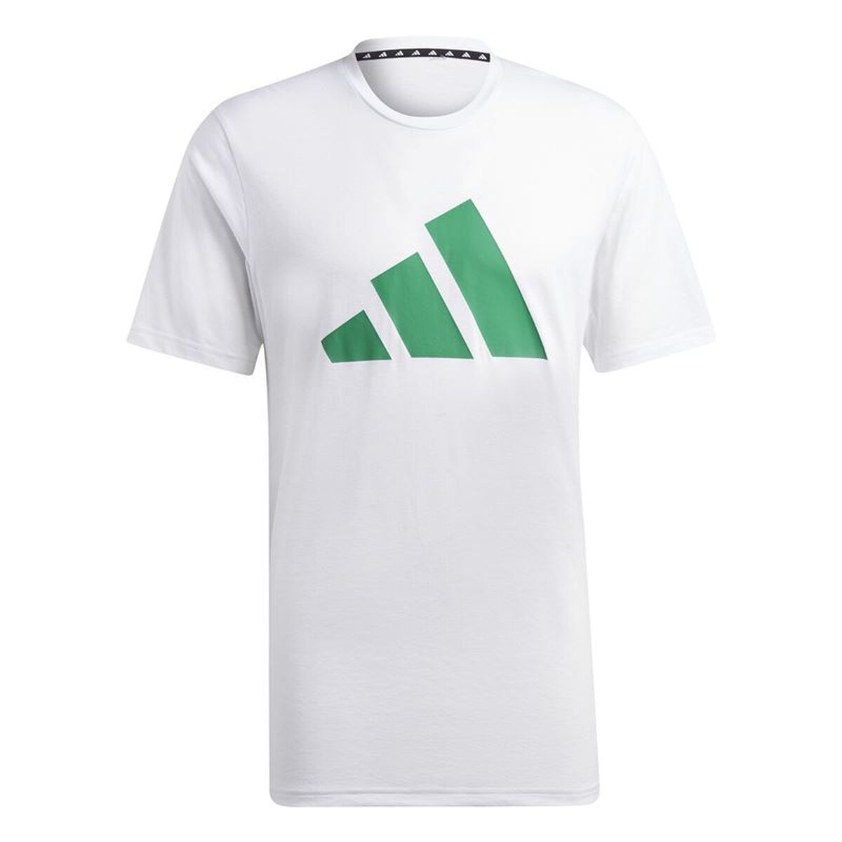 Heren-T-Shirt met Korte Mouwen Adidas Train Essentials Wit