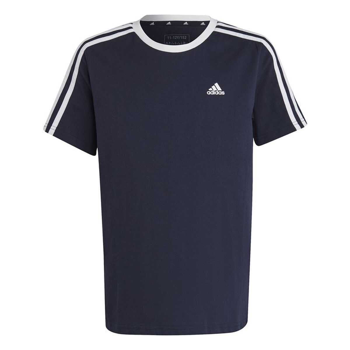 T-Shirt met Korte Mouwen voor kinderen Adidas 3S Badge of Sport