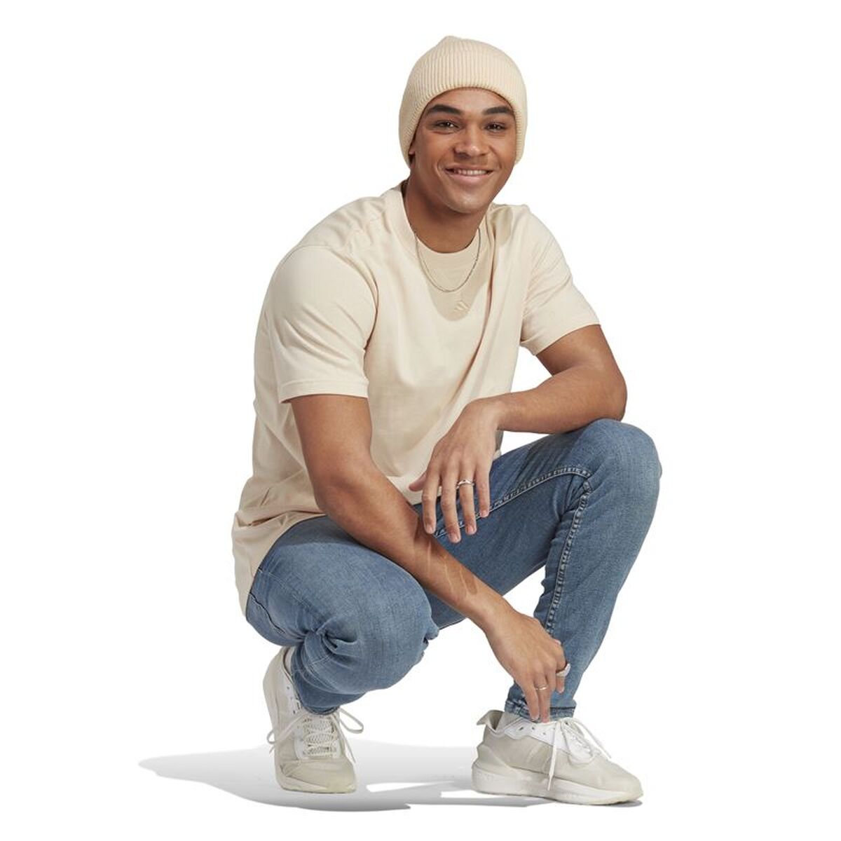 Mens Short Sleeve T-Shirt Adidas IC9802