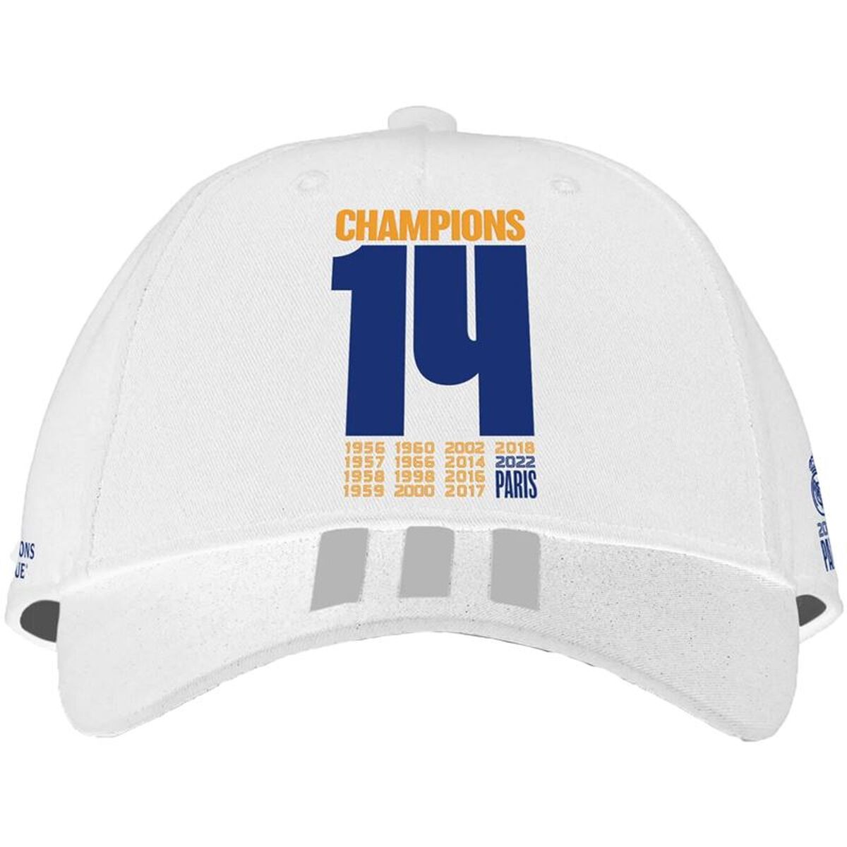 Sportcap Adidas Real Madrid UCL Champions Wit Één maat