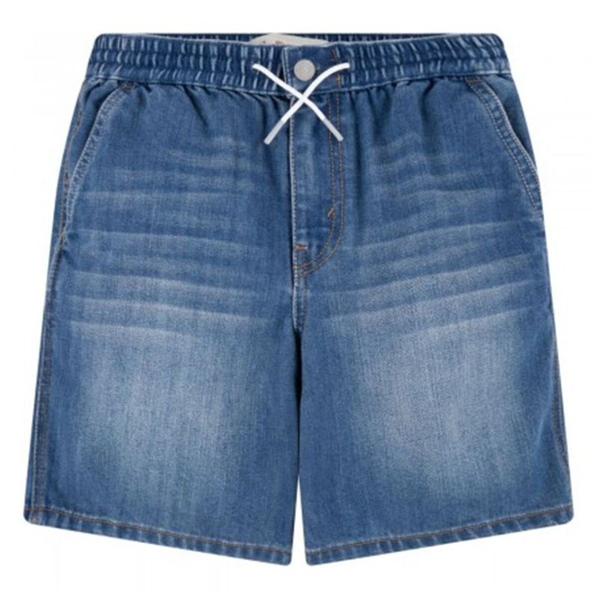 Kinder shorts Levi's Relaxed Pull On Make Me Staal blauw Kinderen Mannen