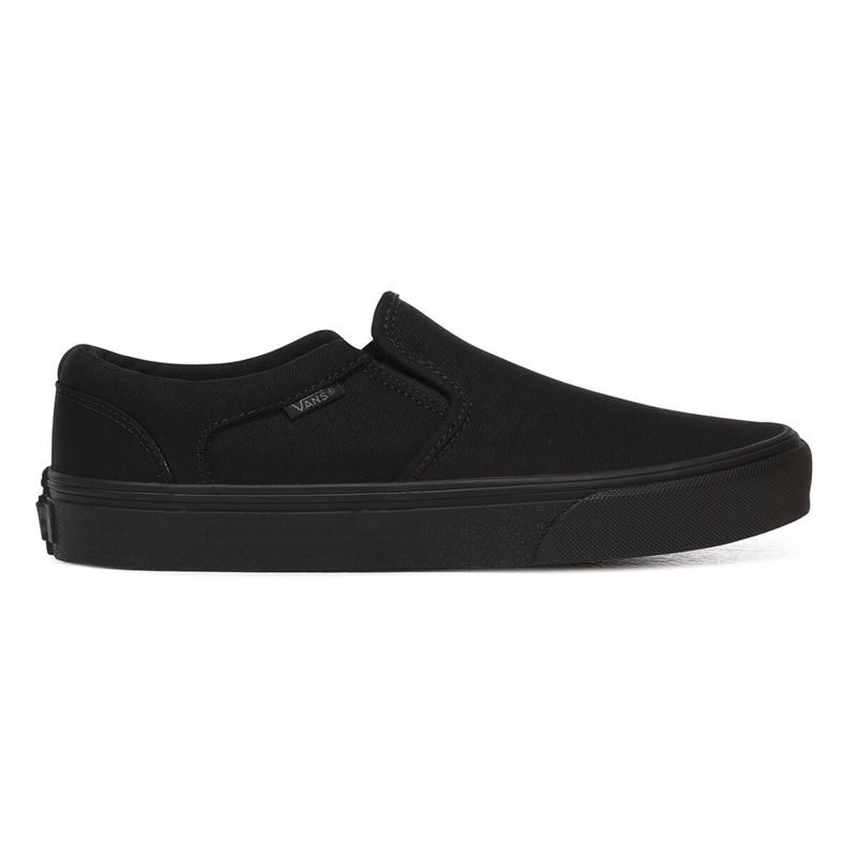 Casual Herensneakers Vans Mn Asher Zwart
