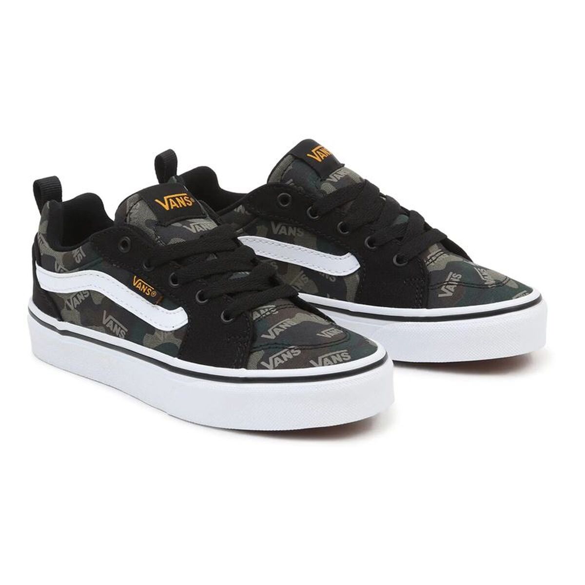 Casual Kindersneakers Vans Filmore Olijf