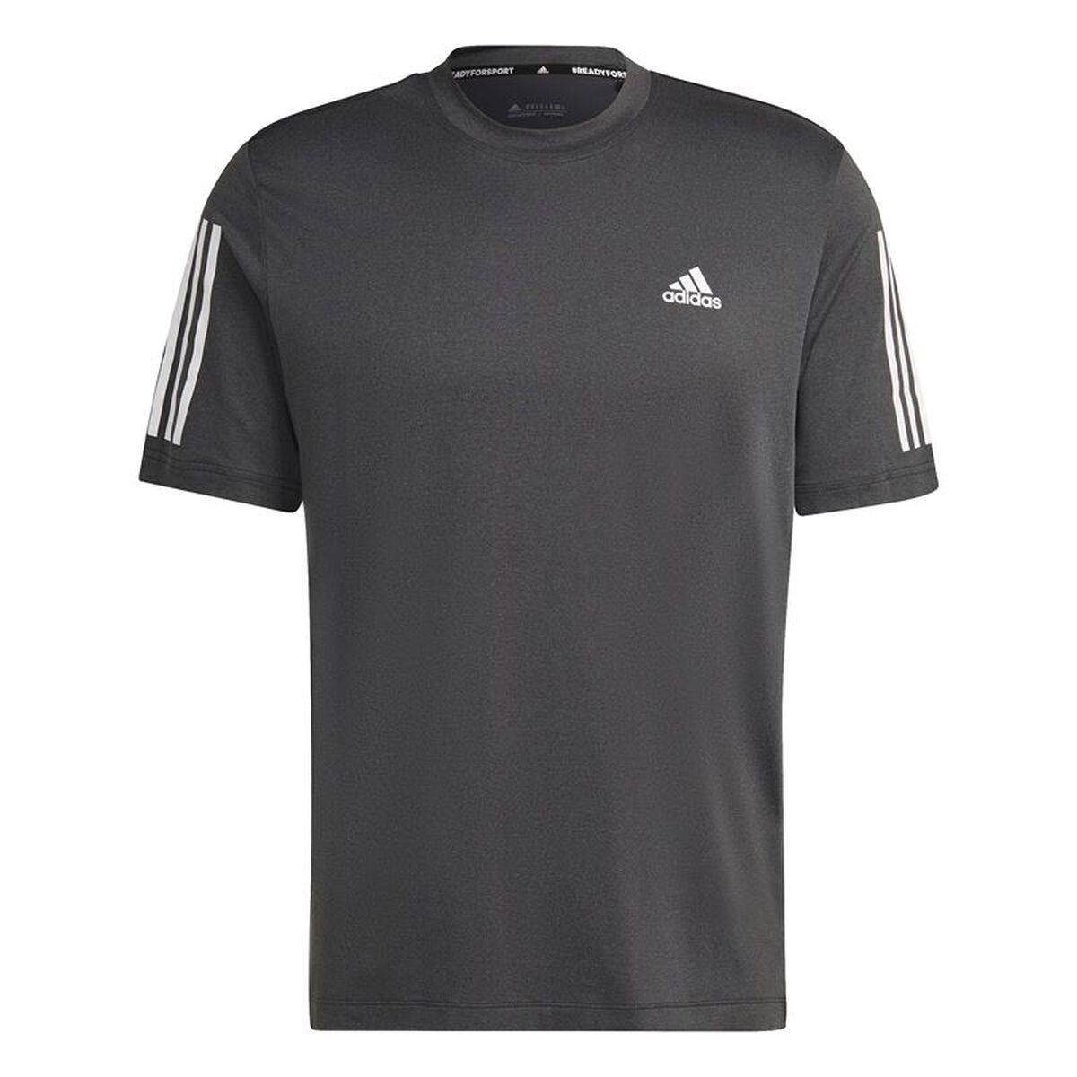 Heren-T-Shirt met Korte Mouwen Adidas Grijs