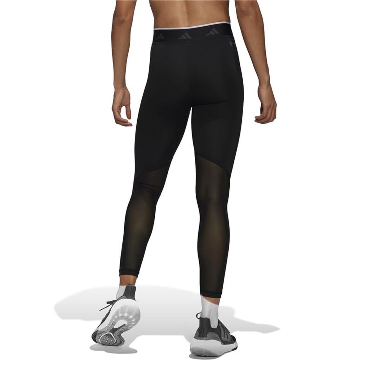 Lange sportbroek Adidas Zwart Vrouw