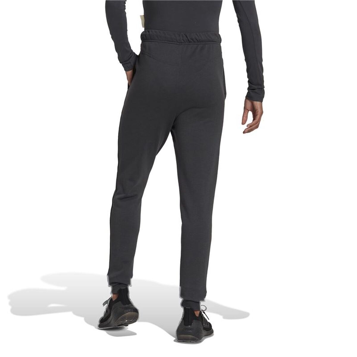 Lange sportbroek Adidas Zwart Vrouw