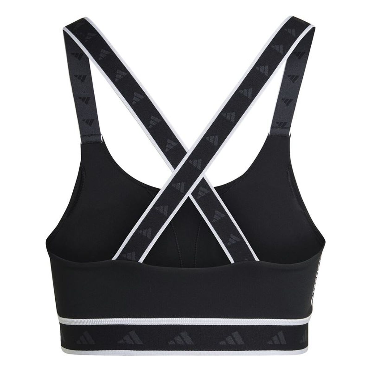 Sportbeha Adidas Zwart