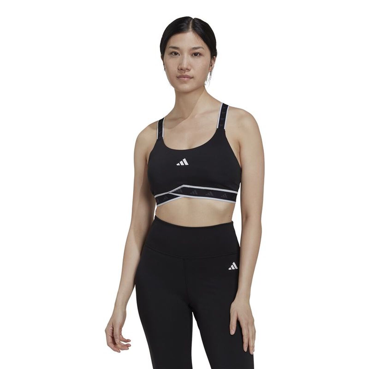 Sportbeha Adidas Zwart