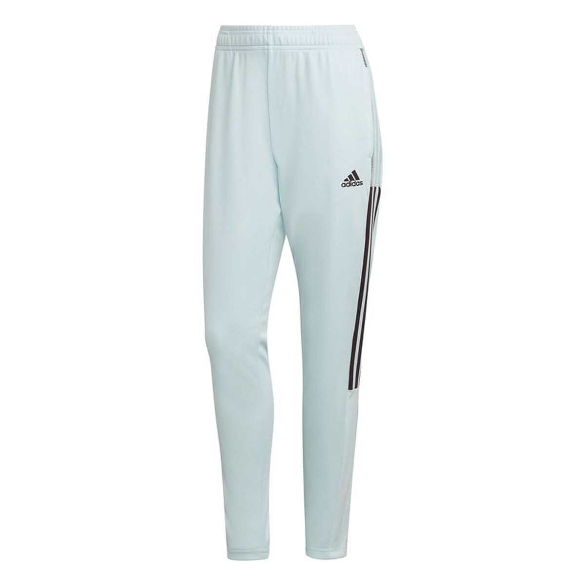 Lange sportbroek Adidas Lichtcyaan Vrouw
