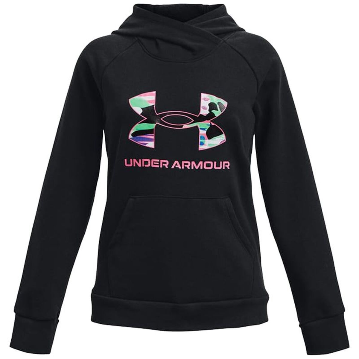Sweatshirt met Capuchon voor Meisjes Under Armour Zwart