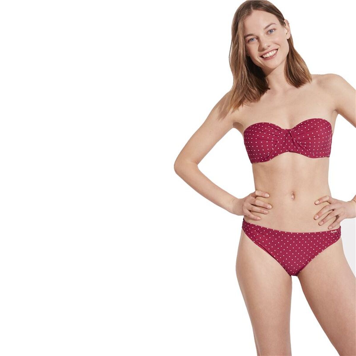 Bikini Ysabel Mora Donkerrood