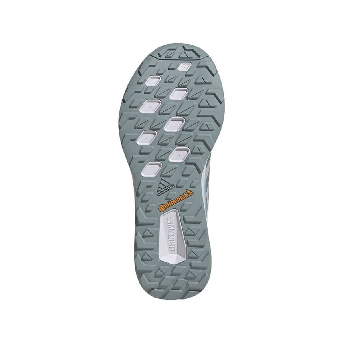 Trail-Laufschuhe für Herren (Berglauf) Adidas Terrex Two Hellgrau - Thumbnail 3
