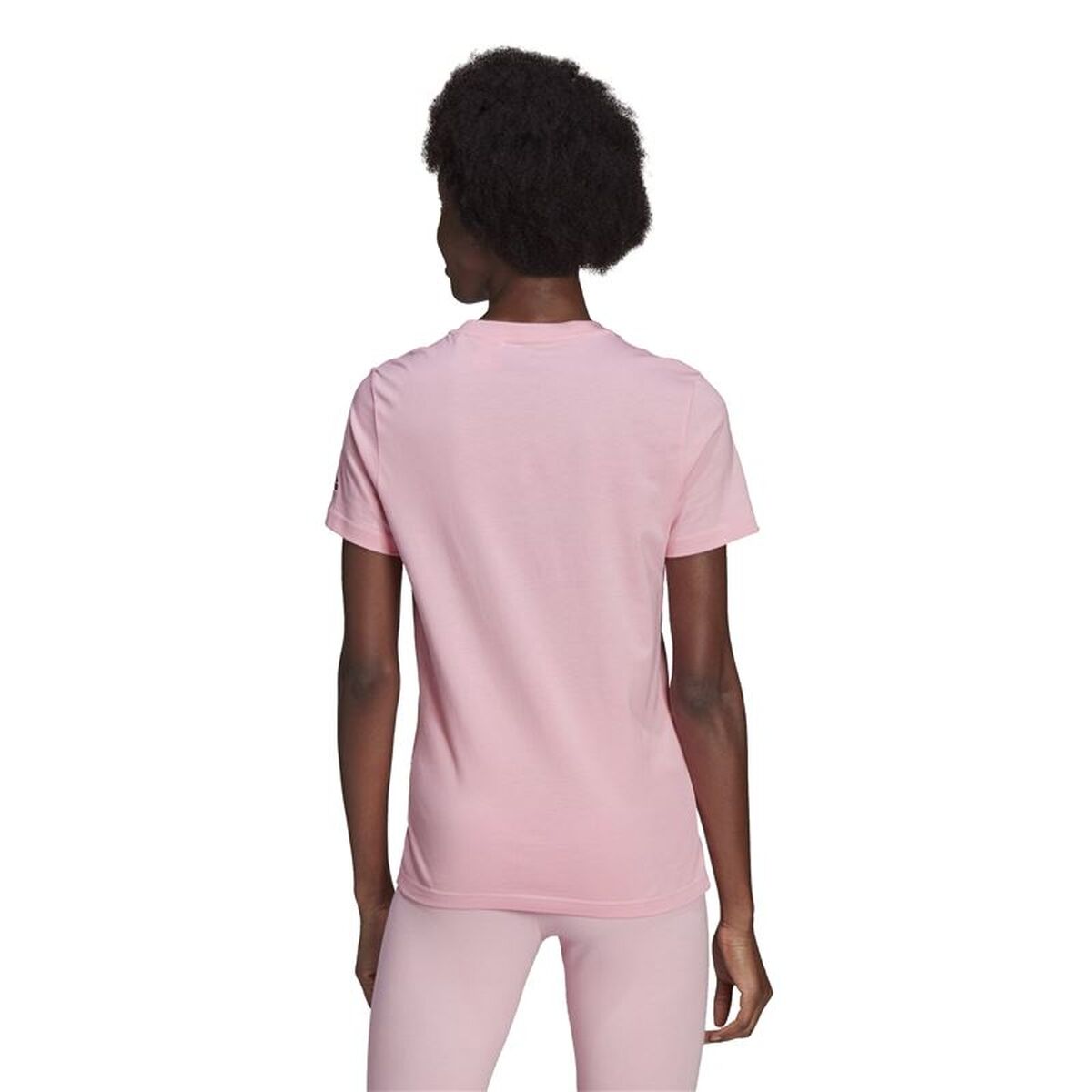 Dames-T-Shirt met Korte Mouwen Adidas Roze