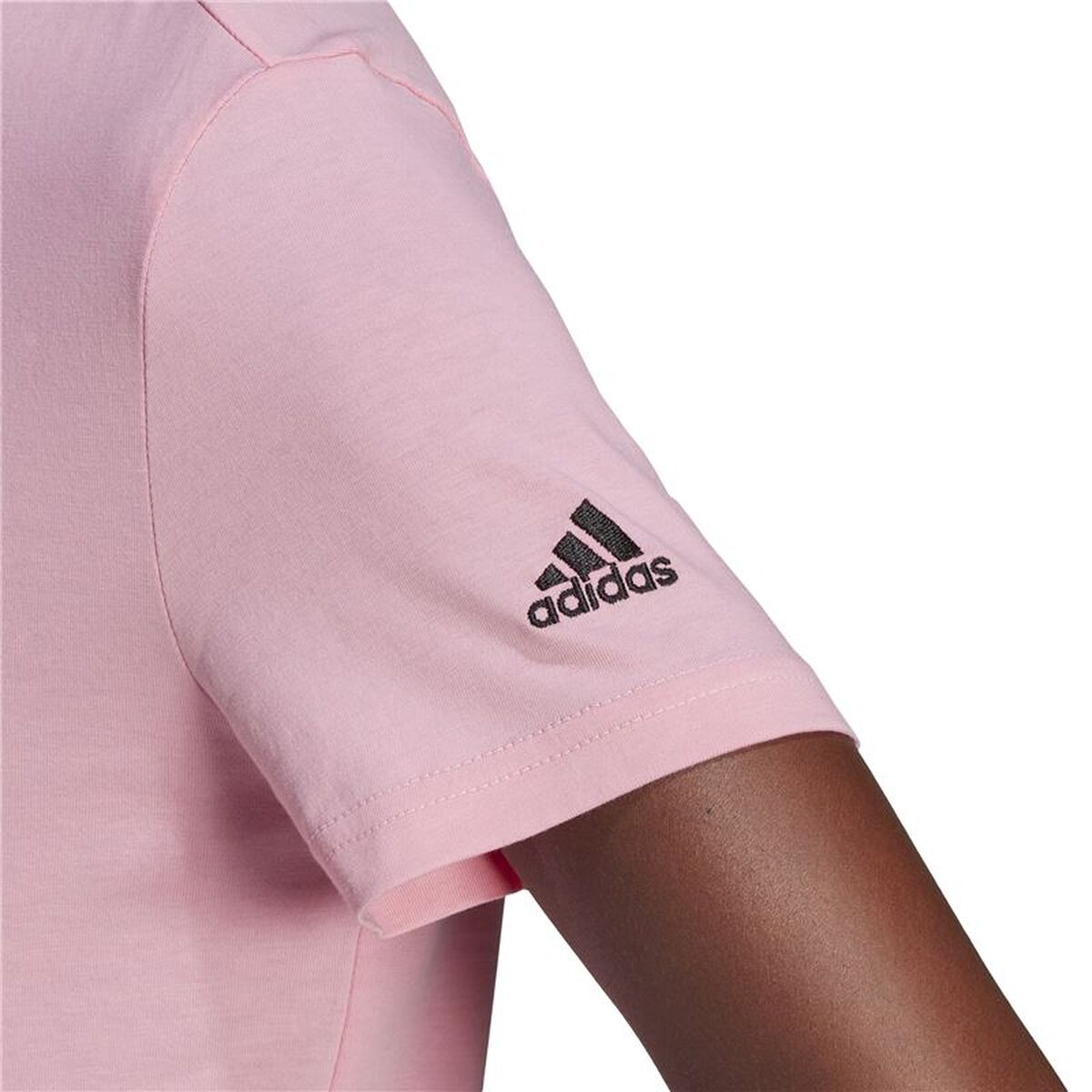 Dames-T-Shirt met Korte Mouwen Adidas Roze