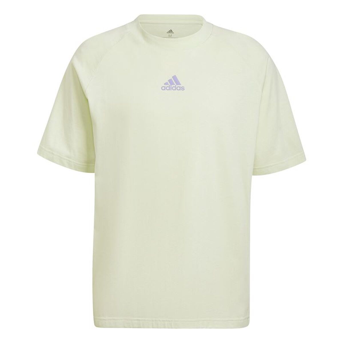 Heren-T-Shirt met Korte Mouwen Adidas Essentials brandlove Geel