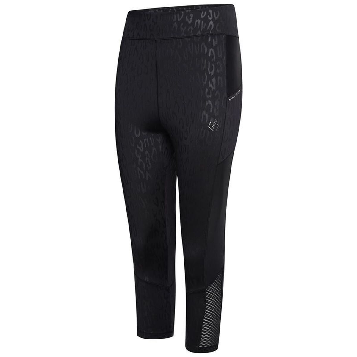 Sportleggings voor Dames Dare 2b Shine Bright Zwart