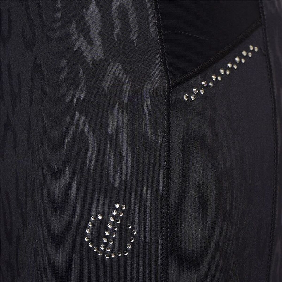 Sportleggings voor Dames Dare 2b Shine Bright Zwart