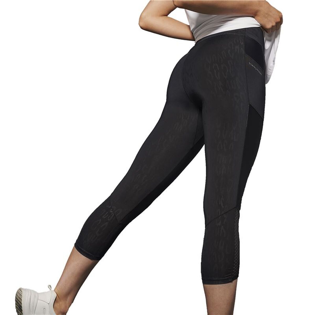 Sportleggings voor Dames Dare 2b Shine Bright Zwart