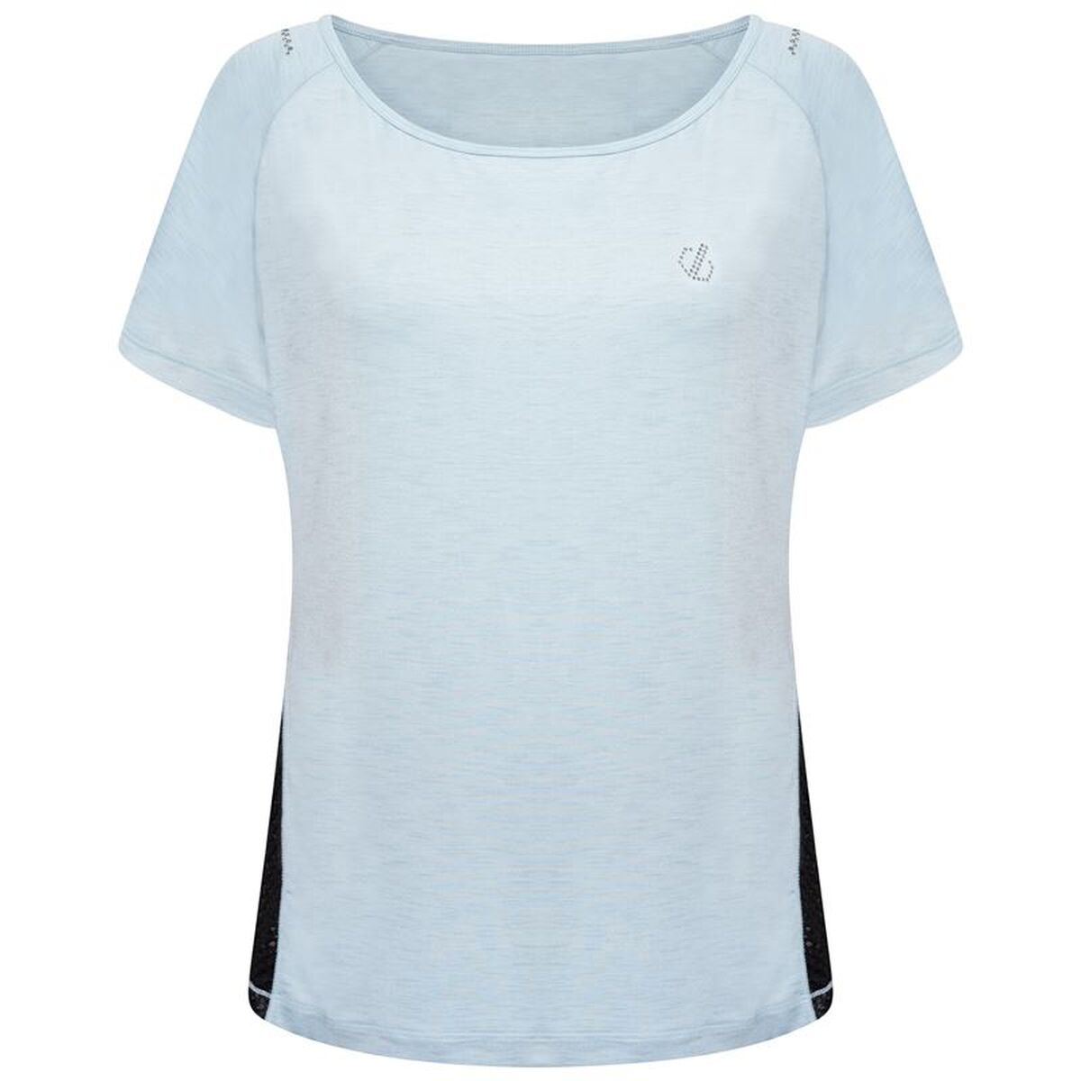 Dames-T-Shirt met Korte Mouwen Dare 2b You're A Gem Licht Blauw