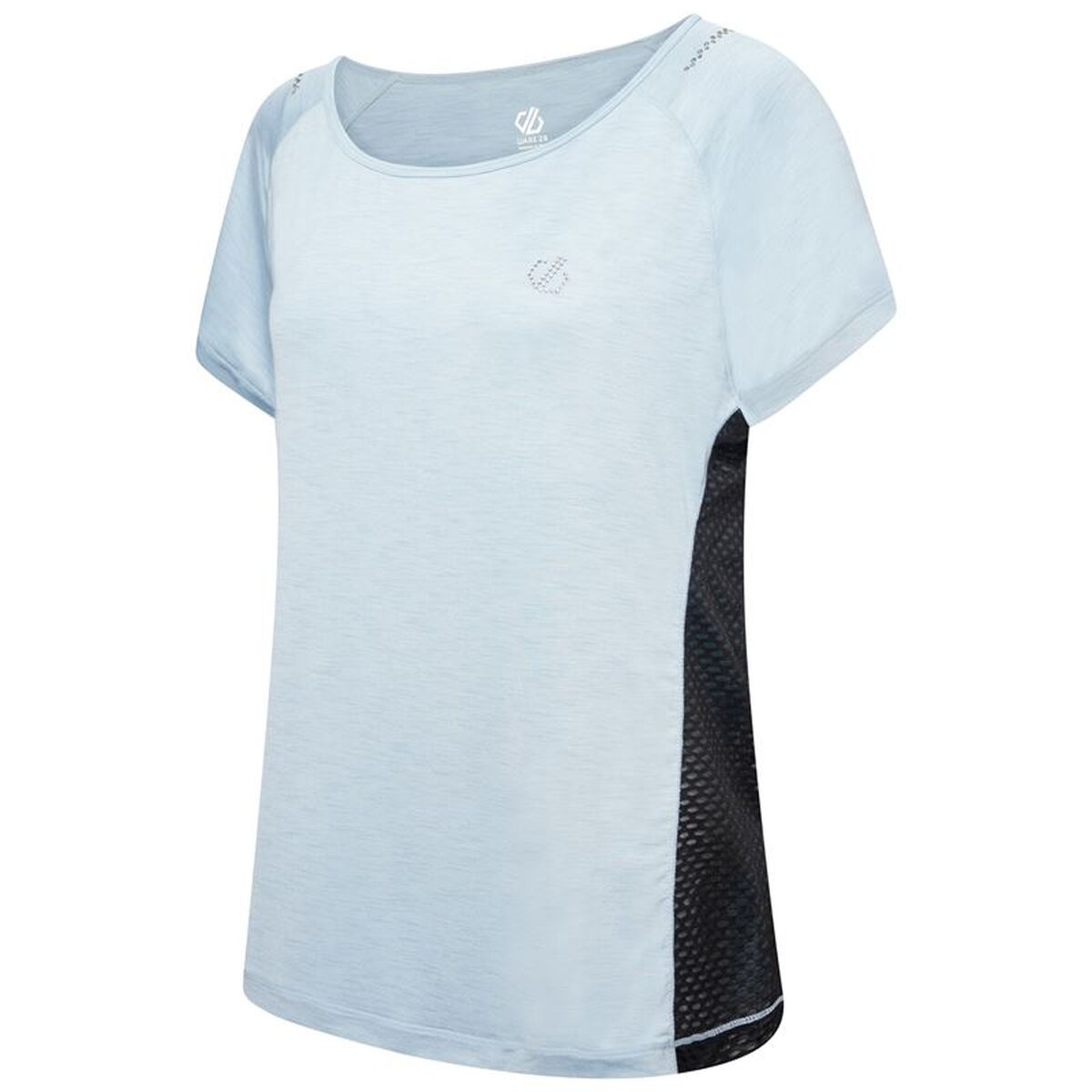 Dames-T-Shirt met Korte Mouwen Dare 2b You're A Gem Licht Blauw